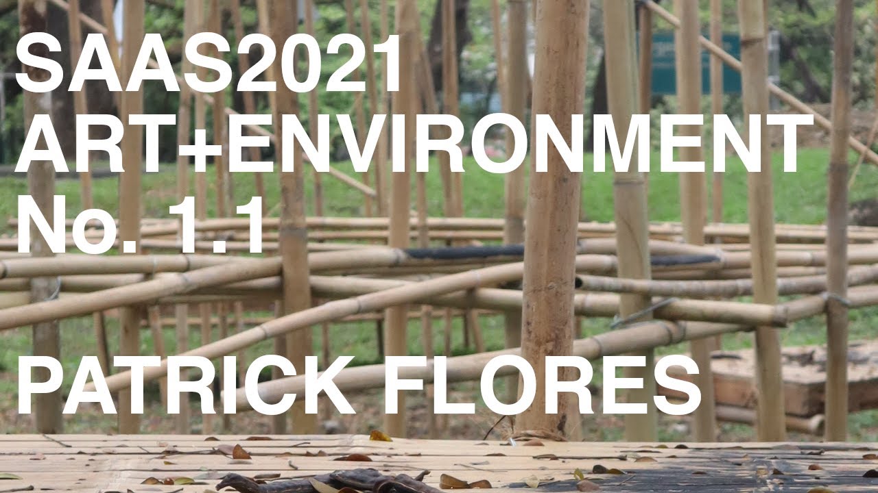 SAAS 2021 Art and Environment No. 1.1: Patrick Flores