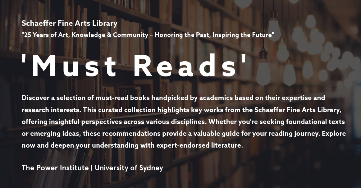 Must Read Titles