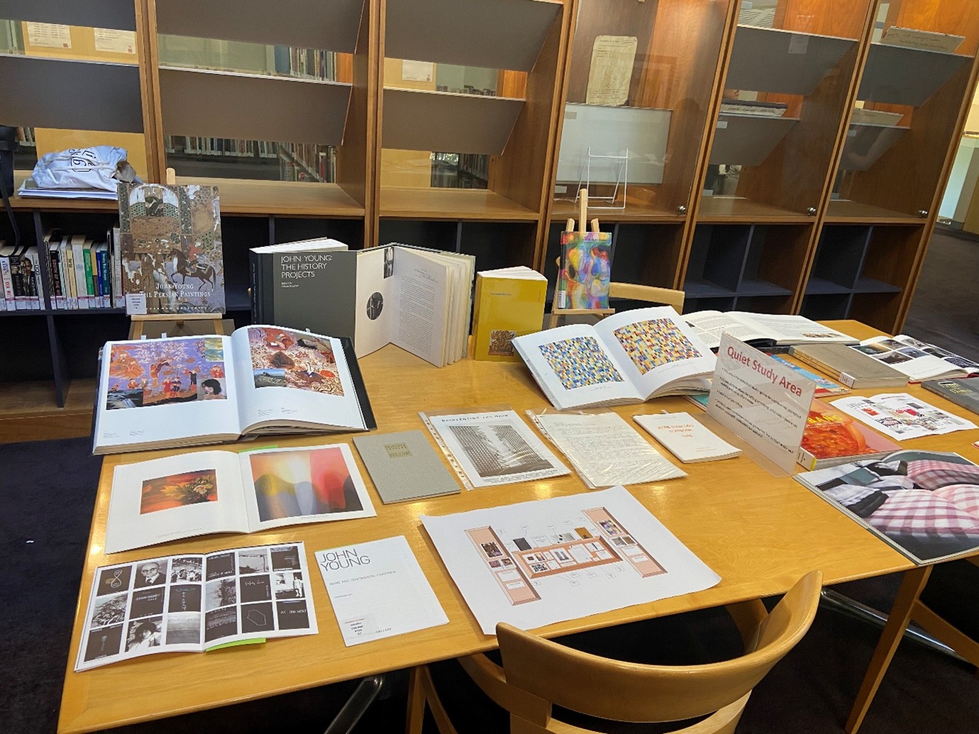 Collection on display