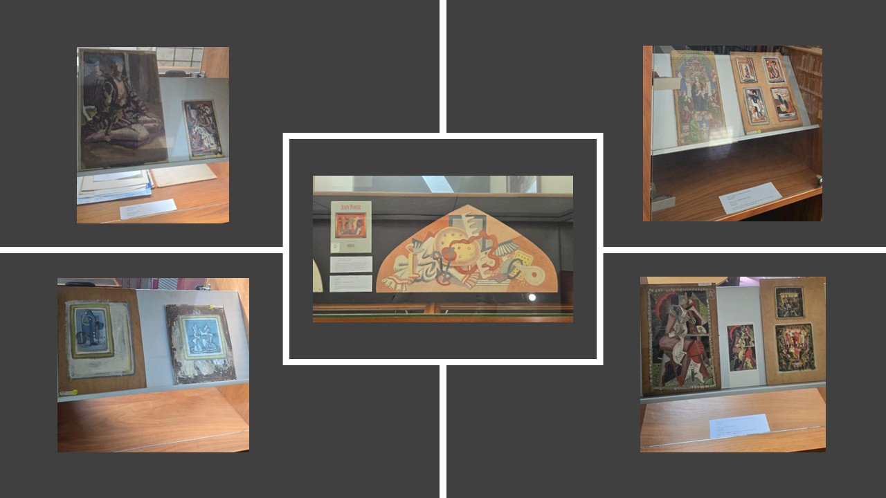 Schaeffer Library' Exhibition Displays