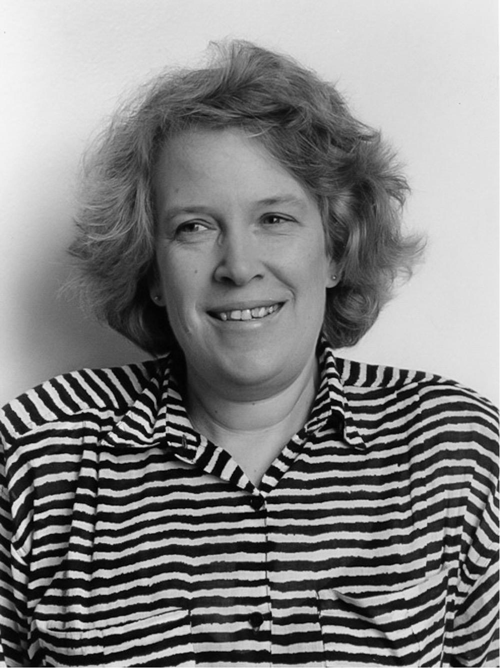 A photograph of Virginia Spate
