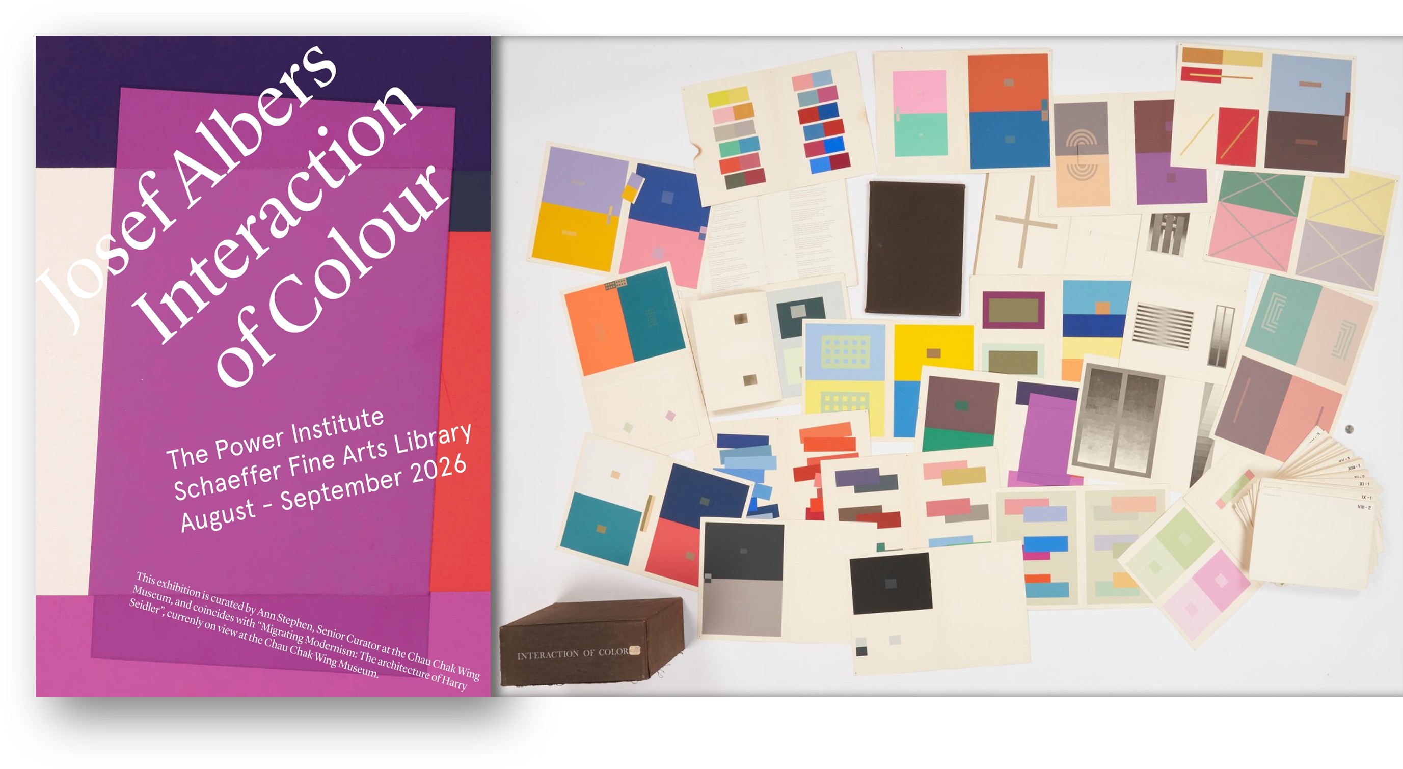 Albers Interaction of Colour Exhibition Poster 2026