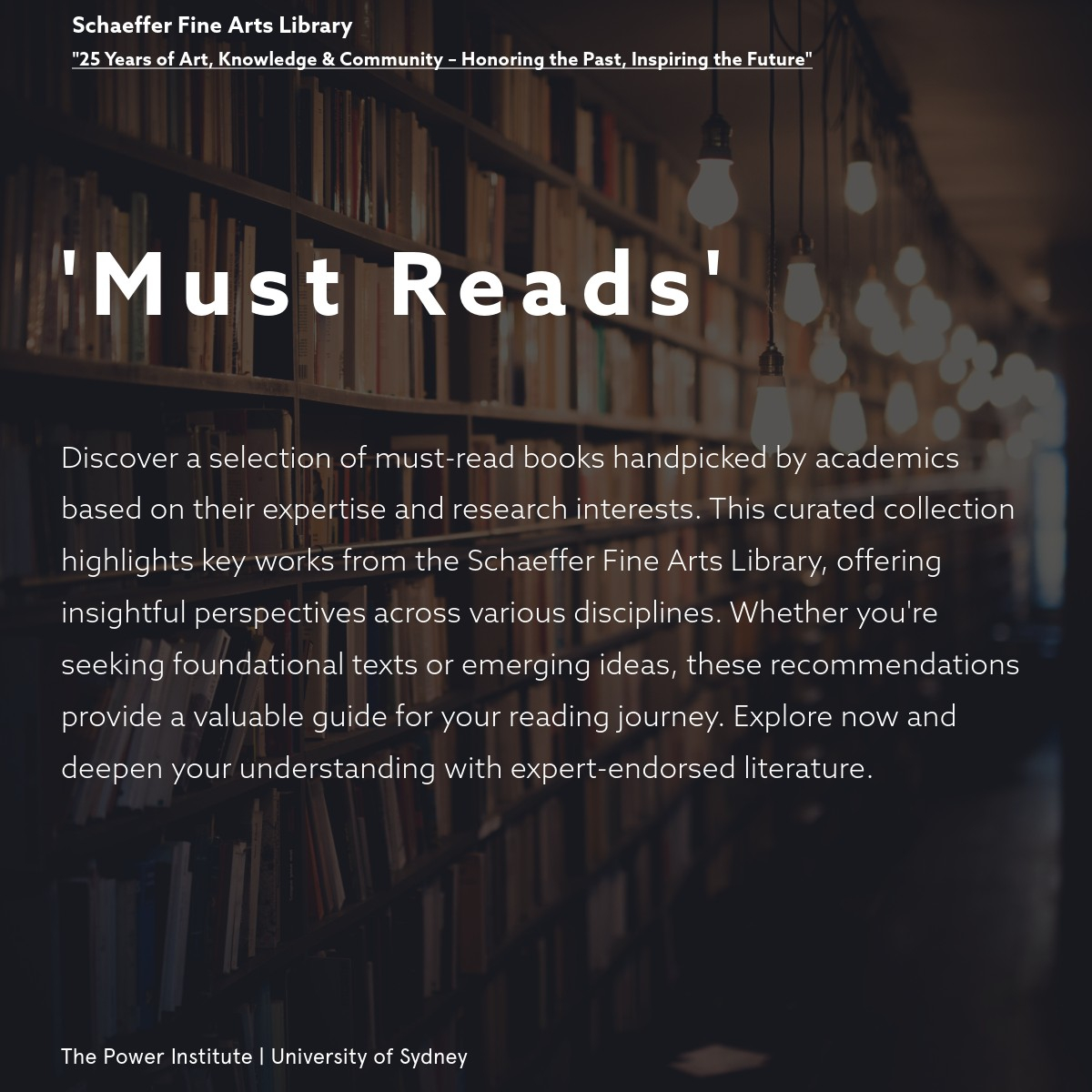 Must Read Titles