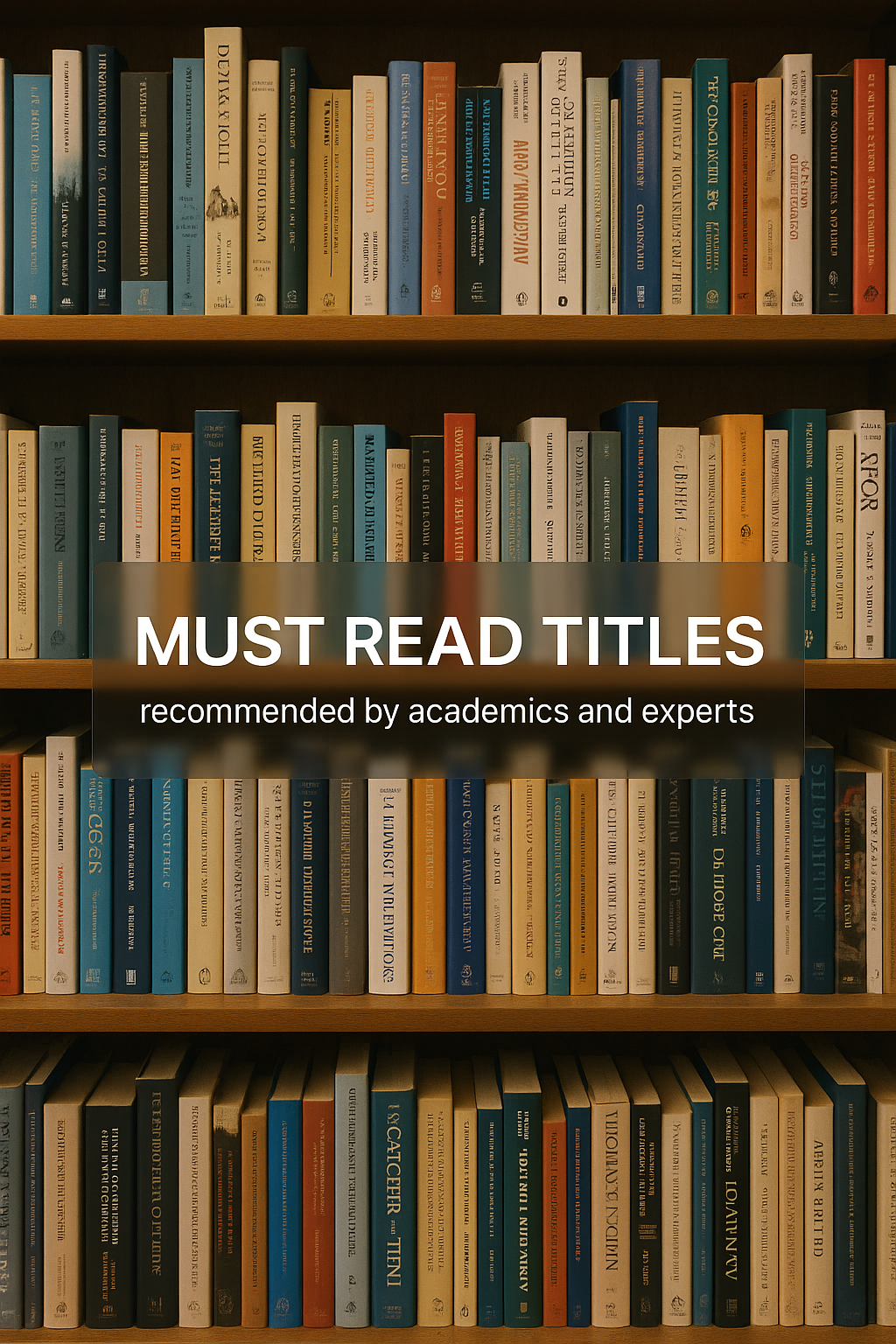 Must Read Topics by Academics & Artists