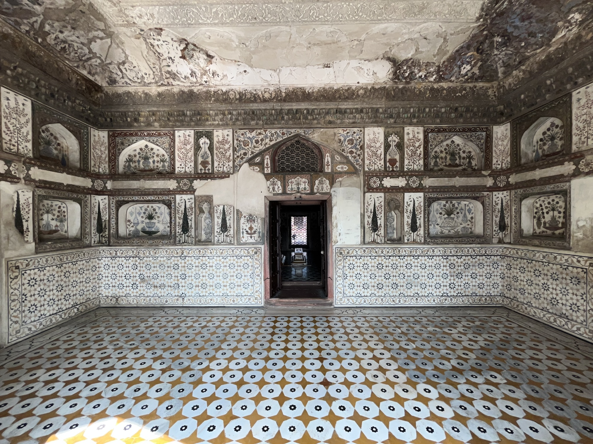 An architectural interior